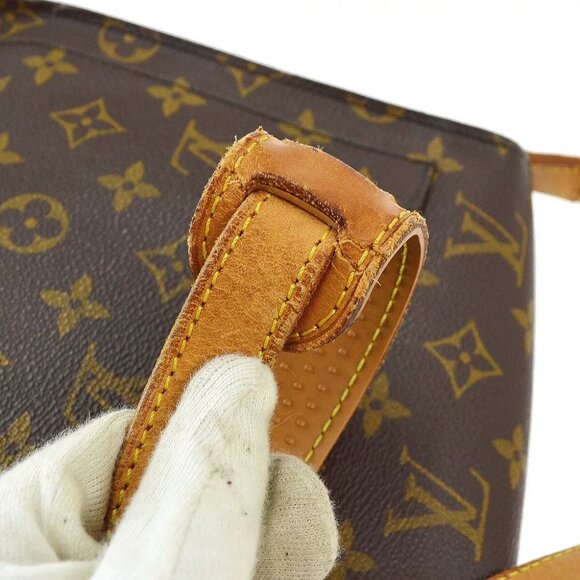 Auth Louis Vuitton SAINT CLOUD GM SHOULDER BAG MONOGRAM - Picture 7 of 10